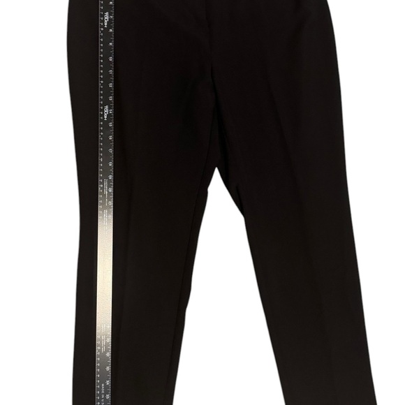Ellen Tracy Black Slim-Fit Ankle Pants - Size 14 - Picture 3 of 6